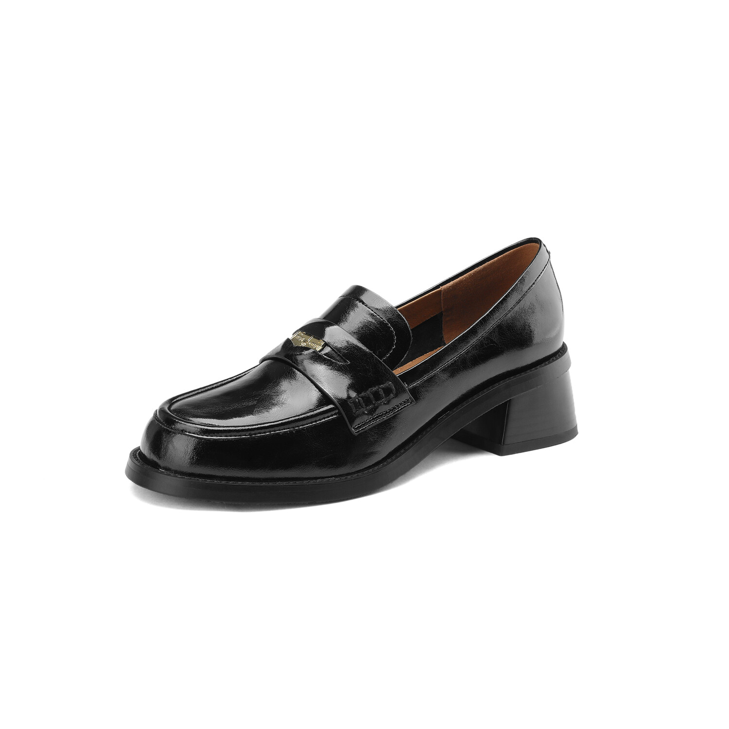 

Лоферы женские Tataya, цвет Black Fleece-lined