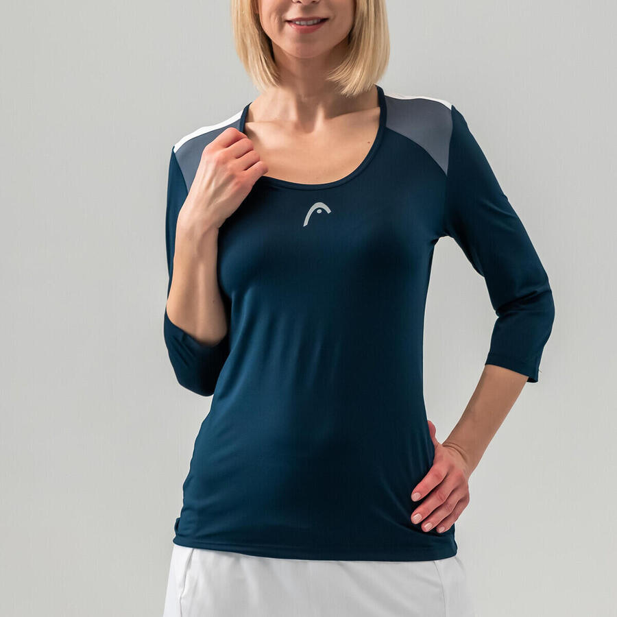 

HEAD Футболка CLUB 22 Tech 3/4 женская