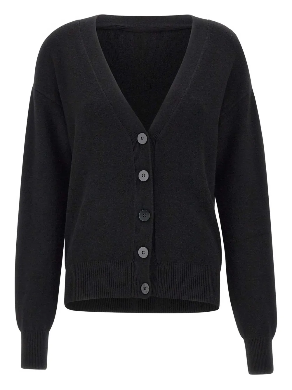 

Кардиган на пуговицах с V-образным вырезом Kaos, черный
