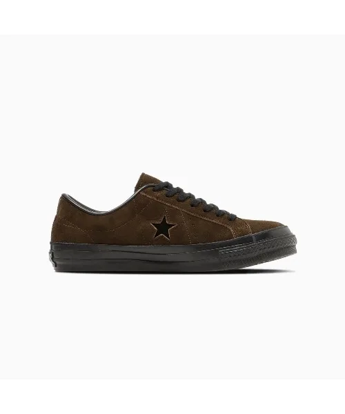 Мужские кеды из замши CONVERSE ONE STAR J SUEDE коричневые — фото 3