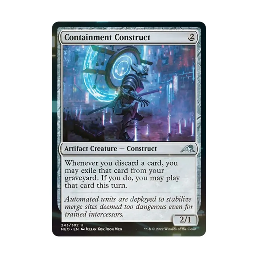 

CCG Сдерживающая конструкция (U), MTG - Kamigawa : Neon Dynasty