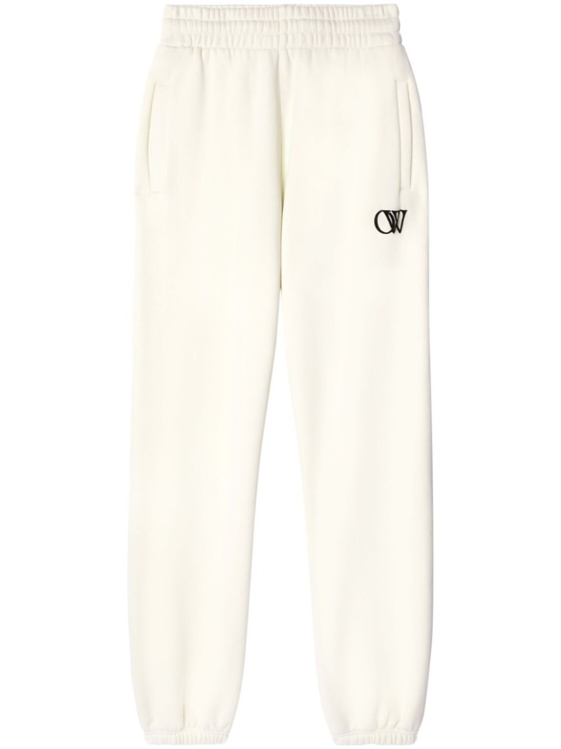 

Off-White спортивные брюки с логотипом OW, белый
