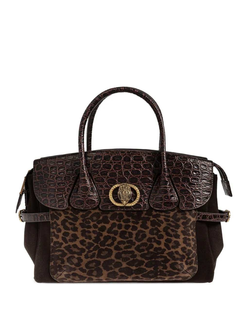 

Сумка-тоут с леопардовым принтом Chelsea Kurt Geiger London, коричневый