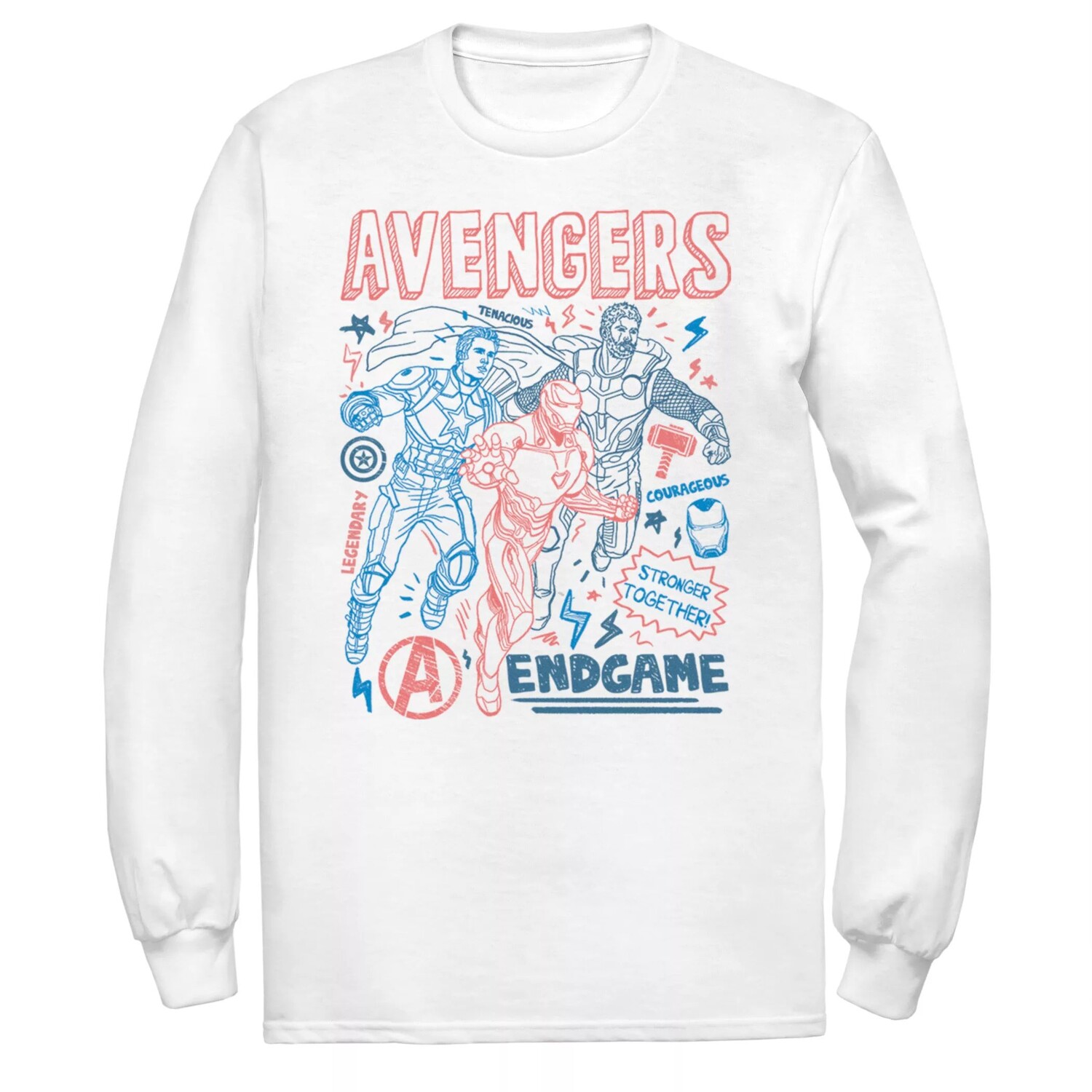 

Мужская футболка Marvel Avengers Endgame Mightiest Licensed Character