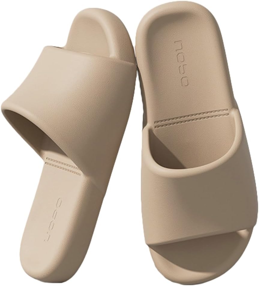 

Женские и мужские шлепанцы для душа Rungion, мягкая подошва, быстрое высыхание, домашние нескользящие сандалии, серый