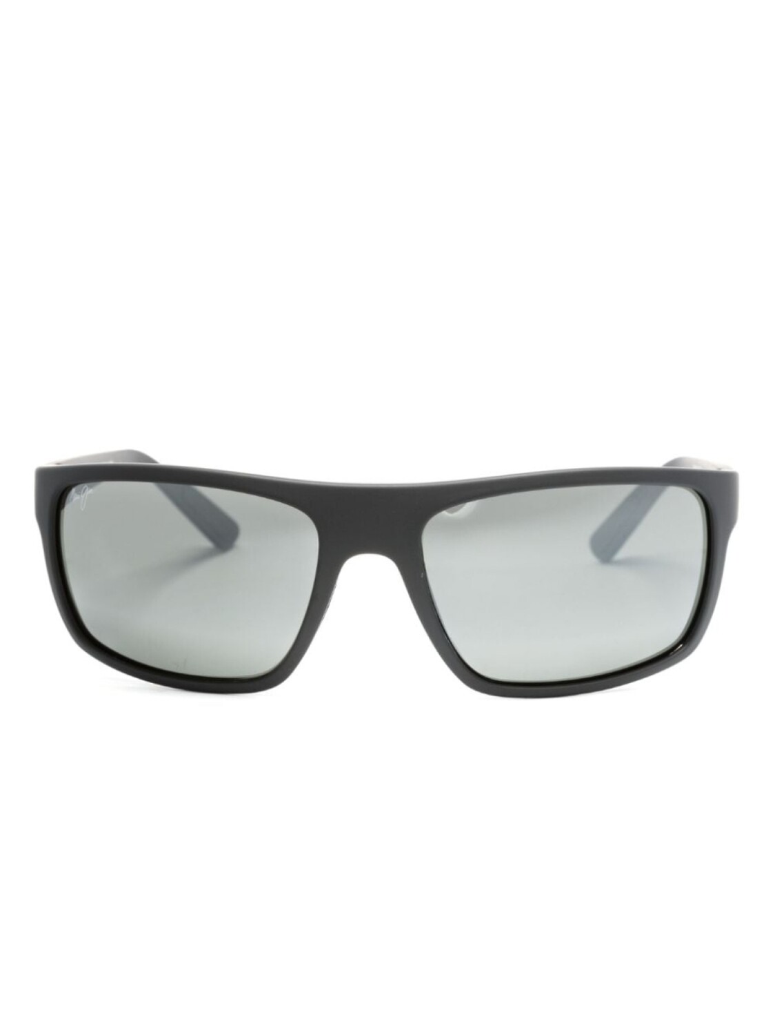 

Солнцезащитные очки в прямоугольной оправе с логотипом Maui Jim, черный