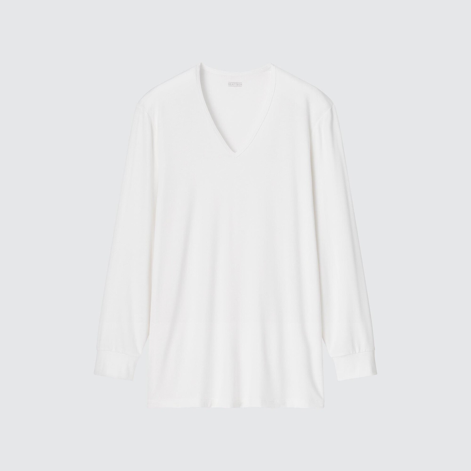 

Футболка Uniqlo Heattec с V-образным вырезом, белый