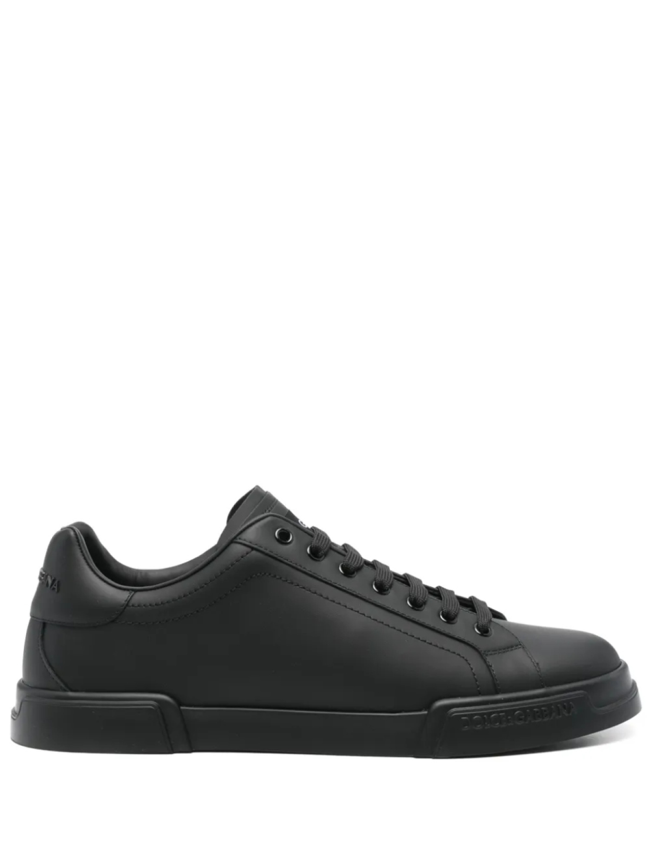 

Dolce & Gabbana кожаные кроссовки, черный