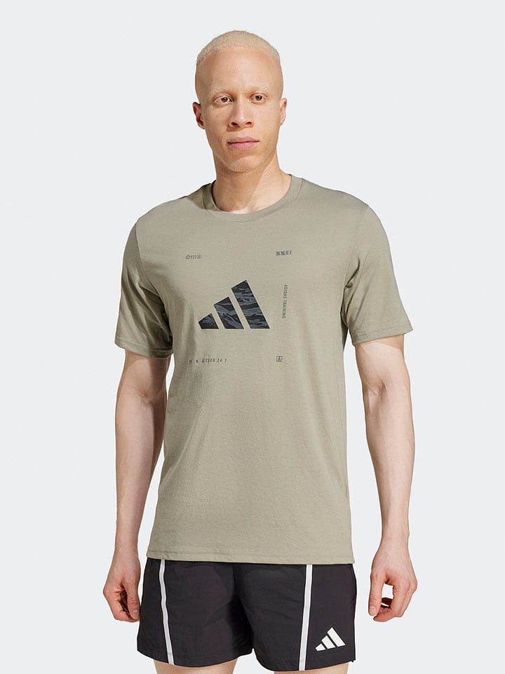 

Adidas Рубашка цвета хаки