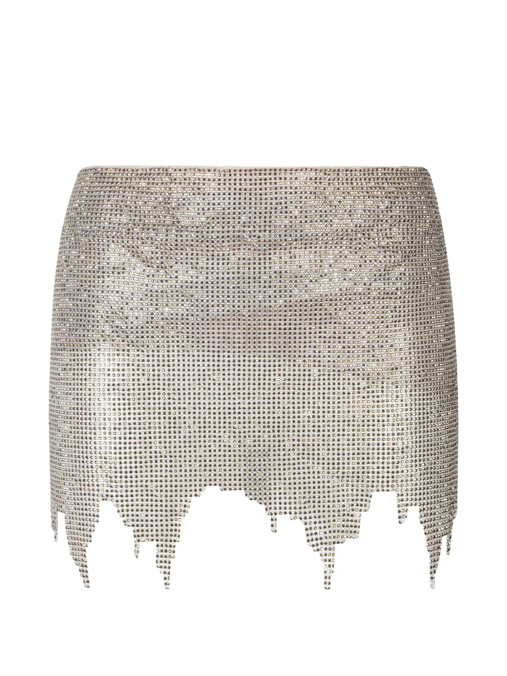 

Украшенная асимметричная юбка Poster Girl, золотой