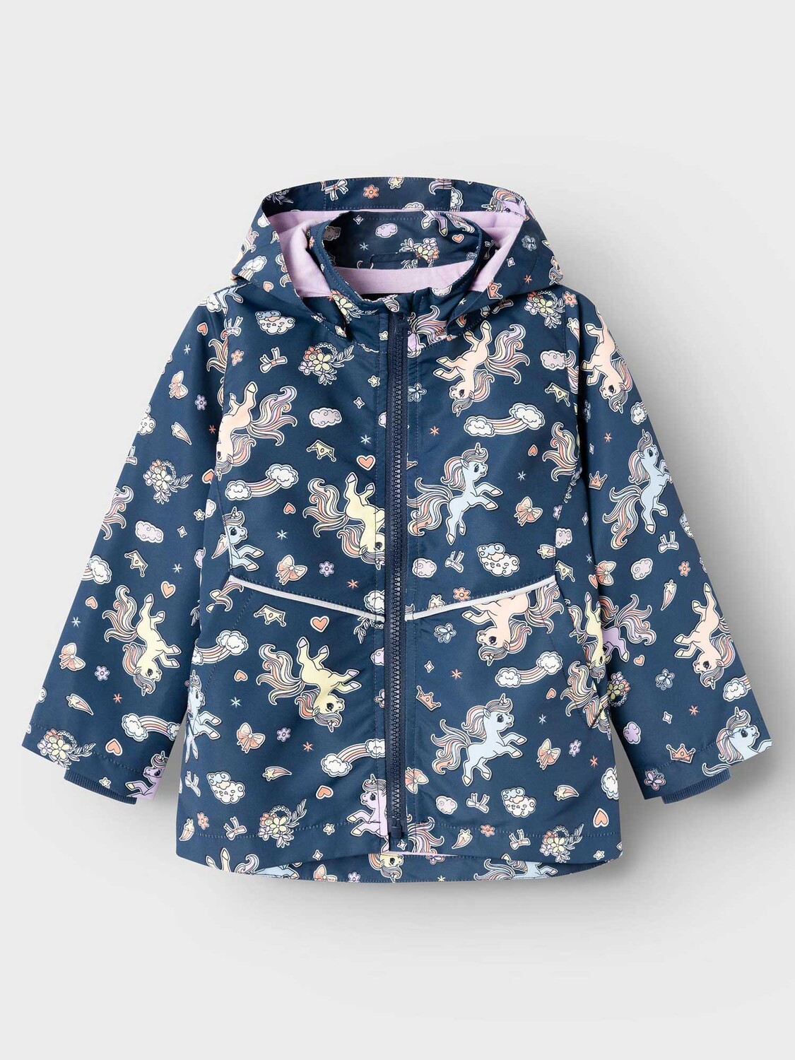 

Куртка Name It NMFMAXI JACKET STICKERS UNICORN, разноцветный