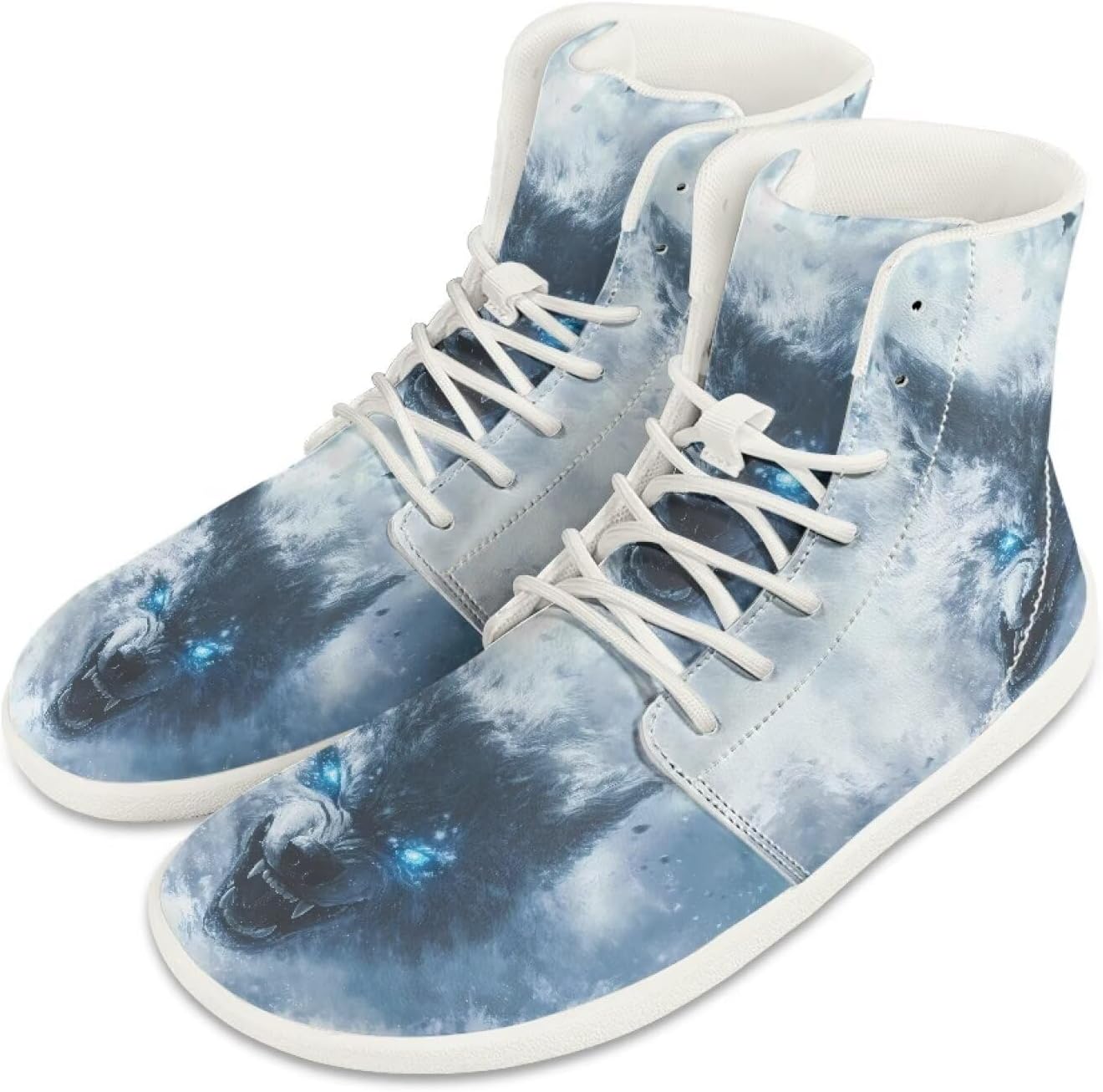 

Мужские кроссовки для хайкинга с принтом «Огненная машина», спортивная обувь для улицы, треккинга и бега по тропам, белая подошва Pugasmiru