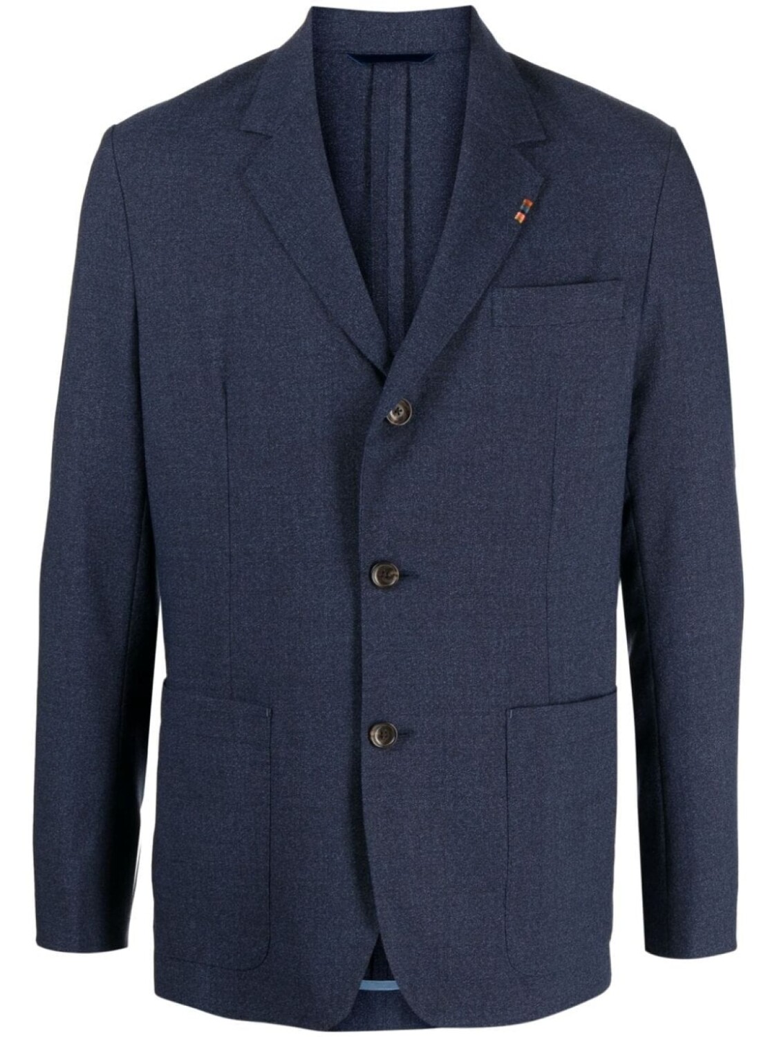 

Paul Smith шерстяной однобортный пиджак, синий