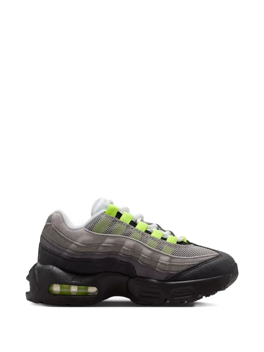 Кроссовки Air Max '95 на шнуровке Nike Kids, серый