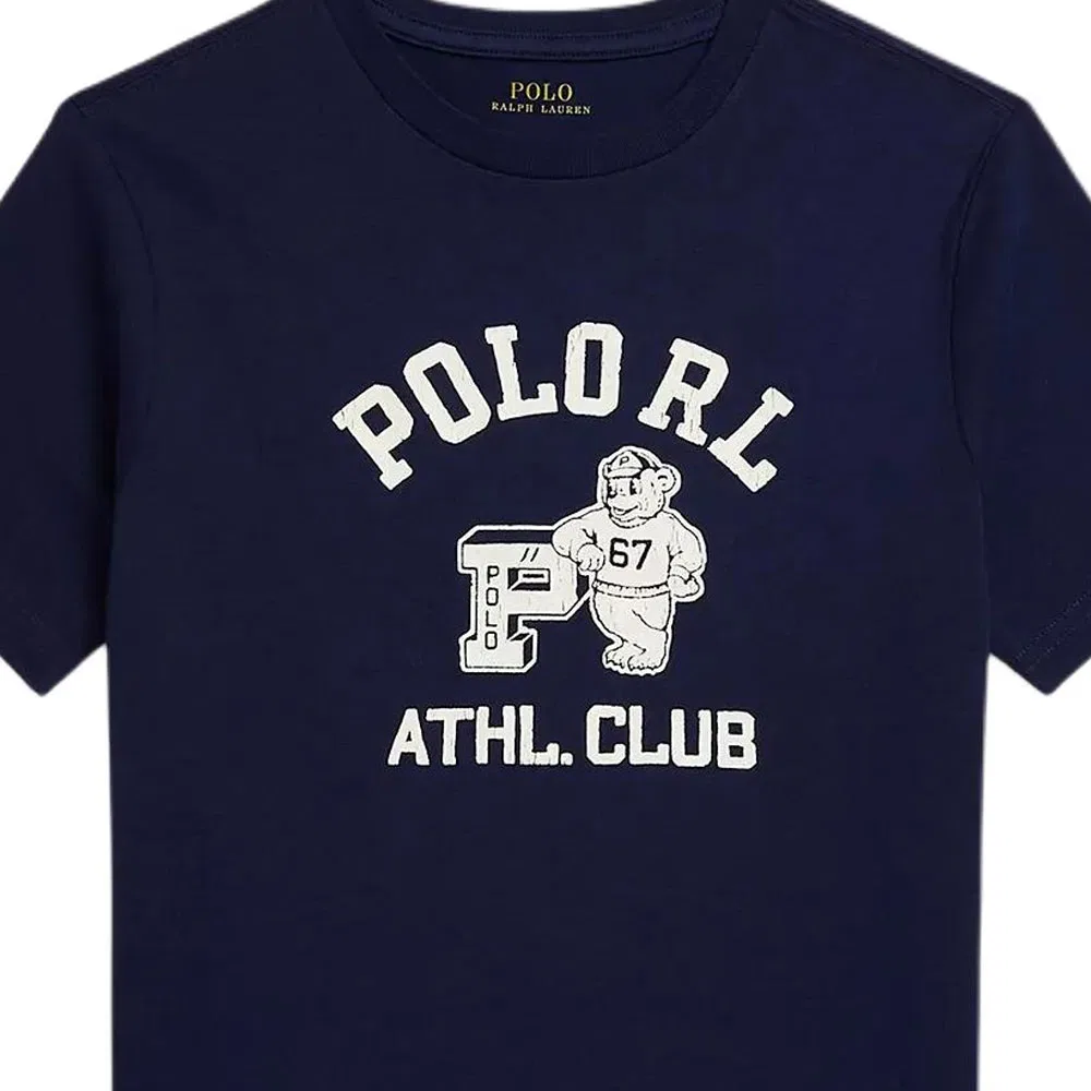Футболка SS26 Kids' Polo Ralph Lauren, Marine Blue — фото 4