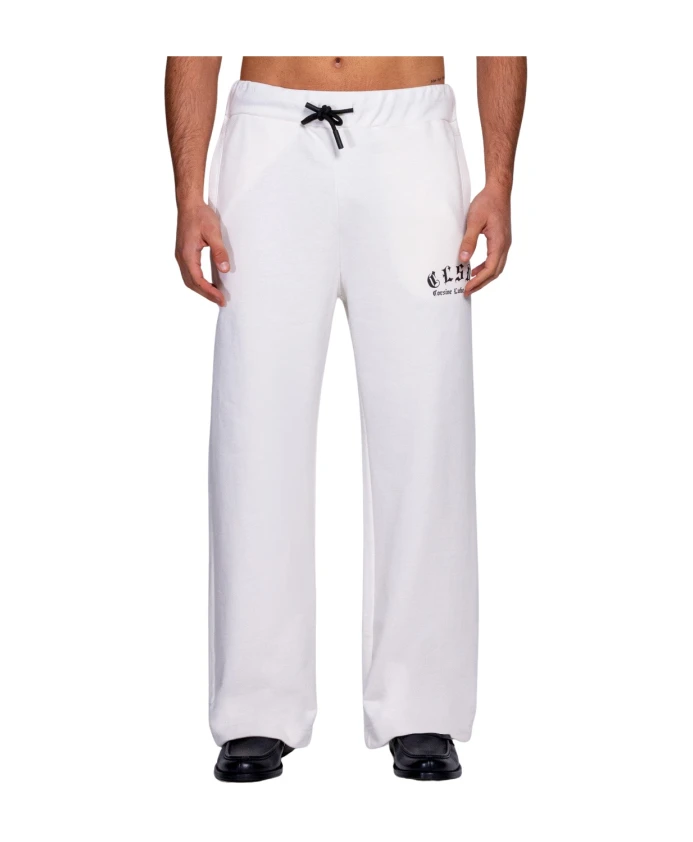 

Удобные спортивные штаны с завязками на поясе. Corsinelabedoli, белый