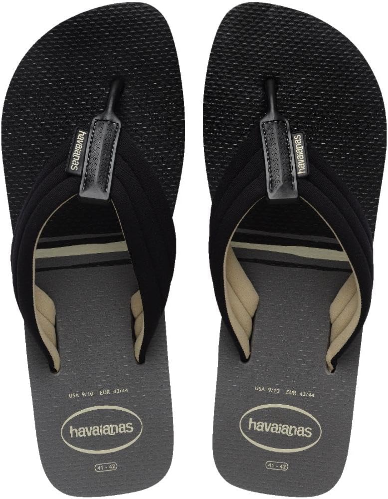 

Мужские шлепанцы Havaianas Hav. Urban Print, черный/стальной