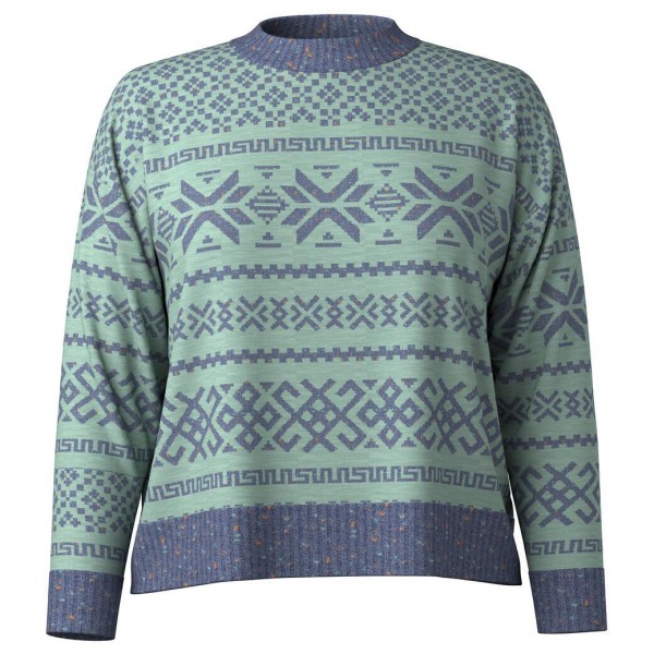 

Женский свитер Edgewood Heritage Crew - мериносовый свитер Smartwool, зеленый