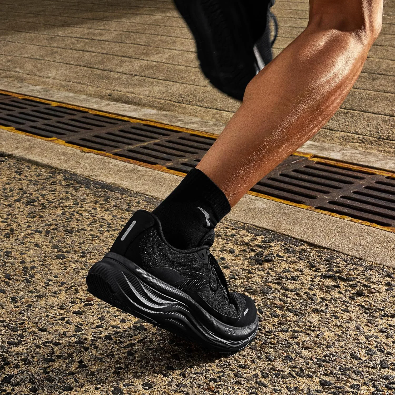 Кроссовки для бега ANTA Men’s PG7 с амортизацией, комфортные, дышащие, для тренировок в спортзале и кросс-тренинга, черный — фото 3