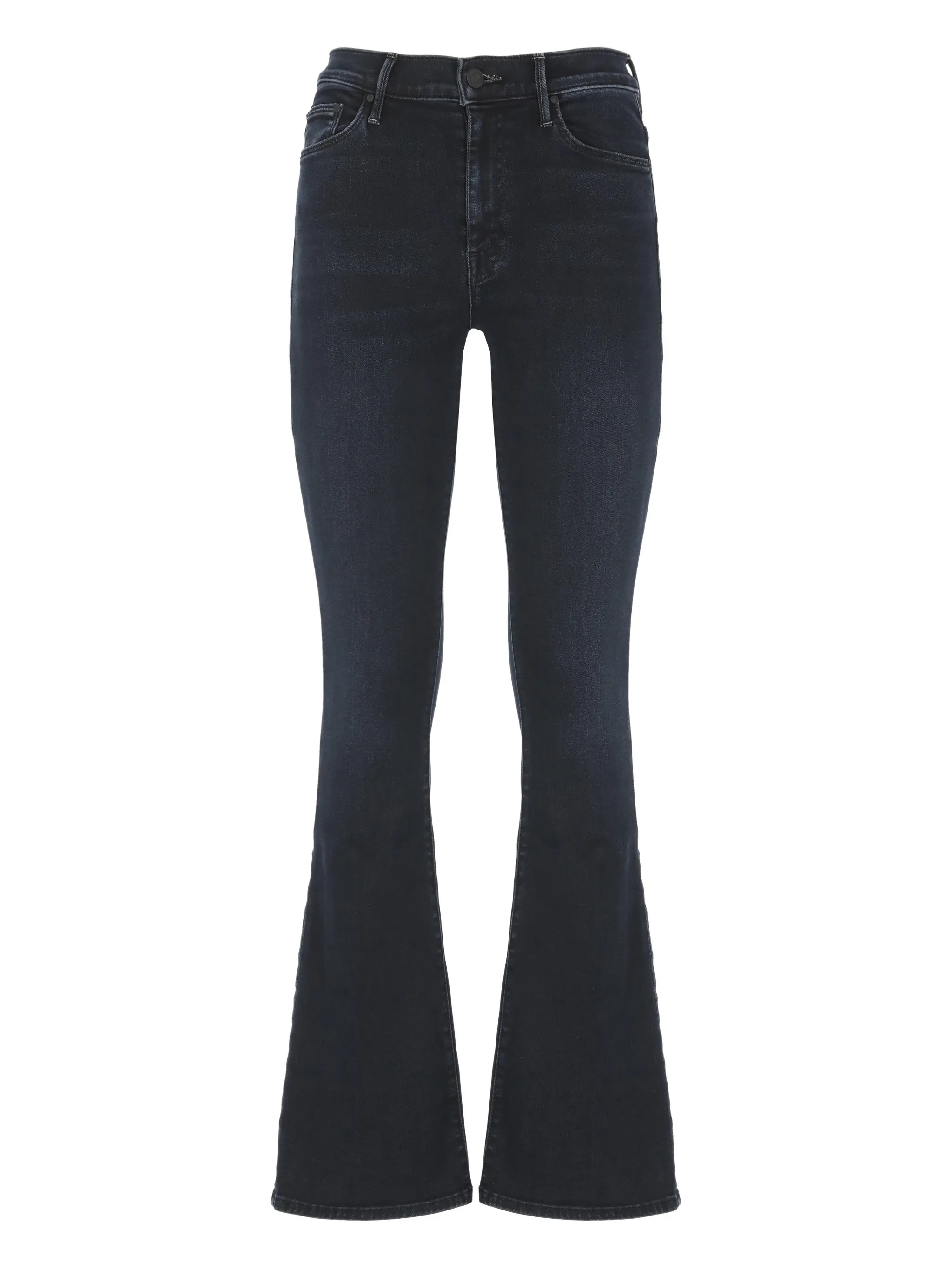 

Джинсы The Weekender с карманами Mother, черный