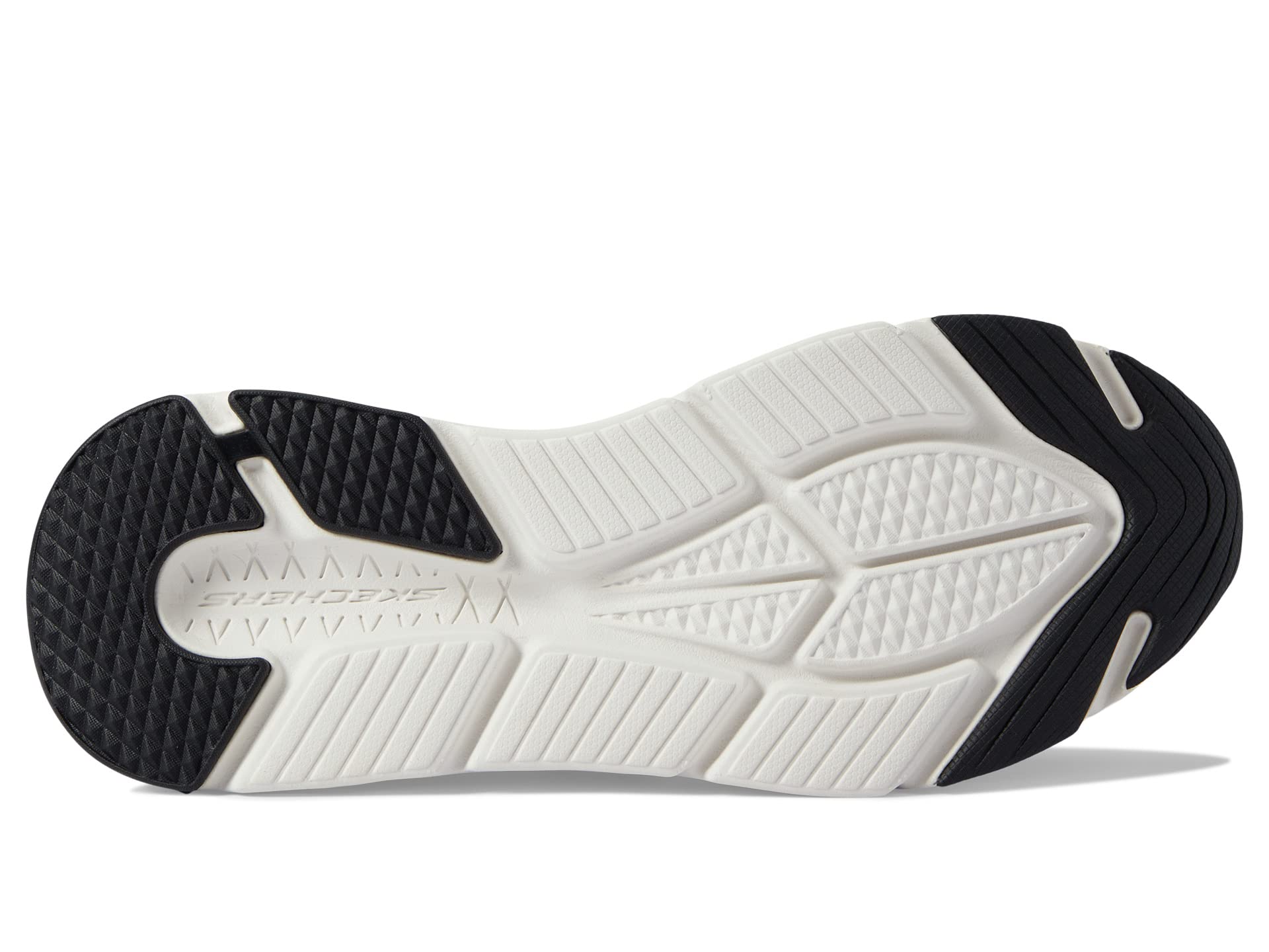 Кроссовки SKECHERS Max Cushioning Elite Smooth Transition Hands Free Slip-Ins, черный/белый — фото 3
