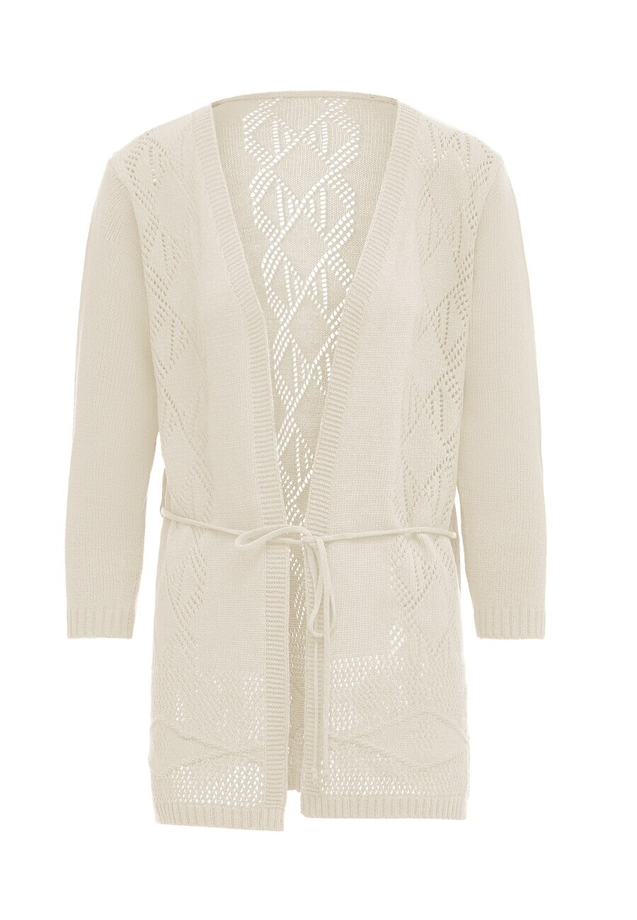 

Вязаный кардиган ALARY Knit Cardigan, белый