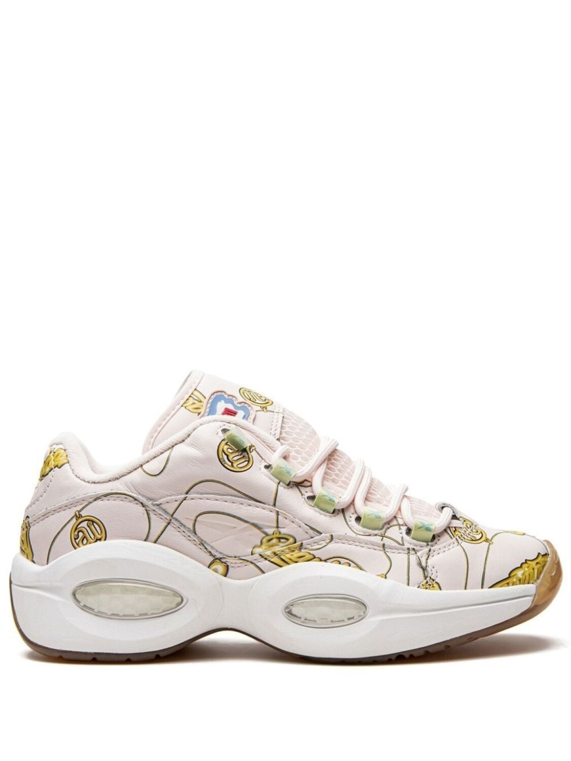 

Reebok кроссовки Question Low из коллаборации с BBC Ice Cream, розовый