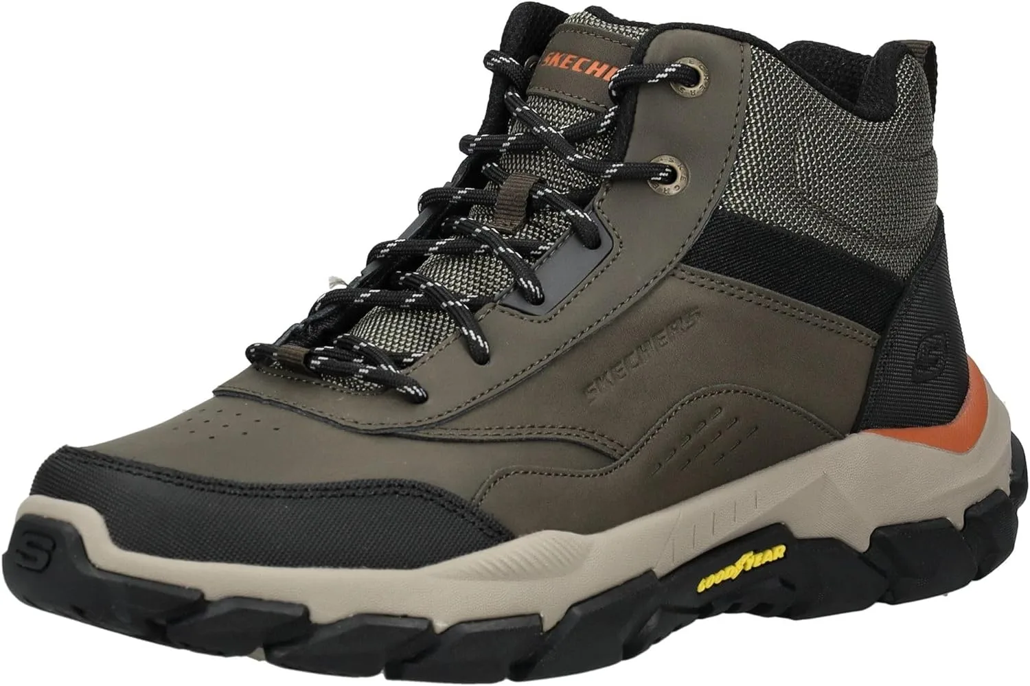Походные ботинки Skechers Santoro Hopkins для мужчин, оливковый
