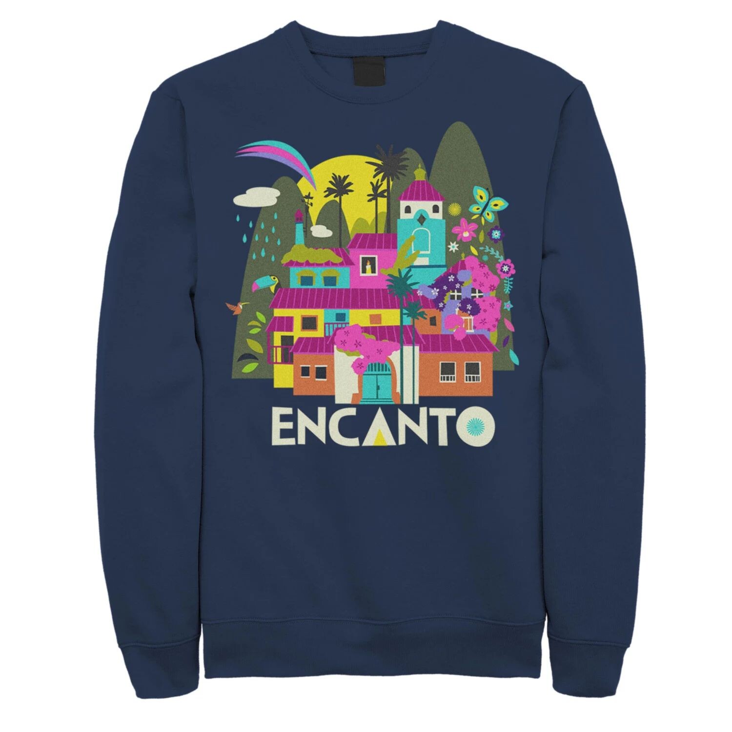 

Мужской свитшот с портретом Disney Encanto Village Licensed Character