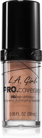 

Осветляющая жидкая основа L.A. Girl Cosmetics PRO. Coverage, Porcelain 28 ml