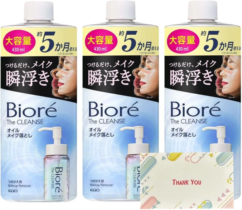 Гидрофильное масло Kunutonn — Масляное Biore The Cleansing Oil, сменный блок, 430 мл