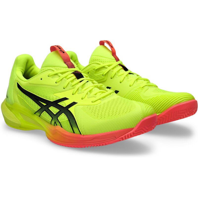 Теннисные туфли для улицы, скорость ff 3, грунт, Париж Asics, мультиколор — фото 4