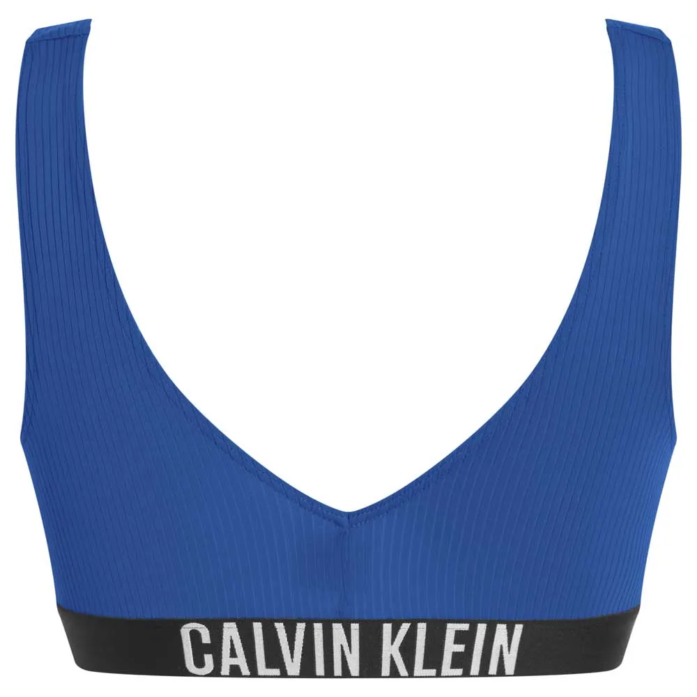 Топ бикини Calvin Klein Intense Power Bralette New, синий — фото 2