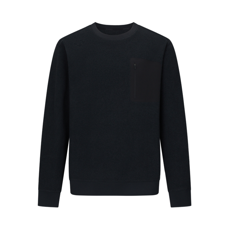 

Джемпер Knit Fabric Sweatshirts Sports Casual Men's Men's DESCENTE, черный
