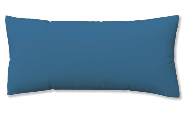 

Наволочка schlafgut Woven Satin, 40x3x80 см цвет blue mid