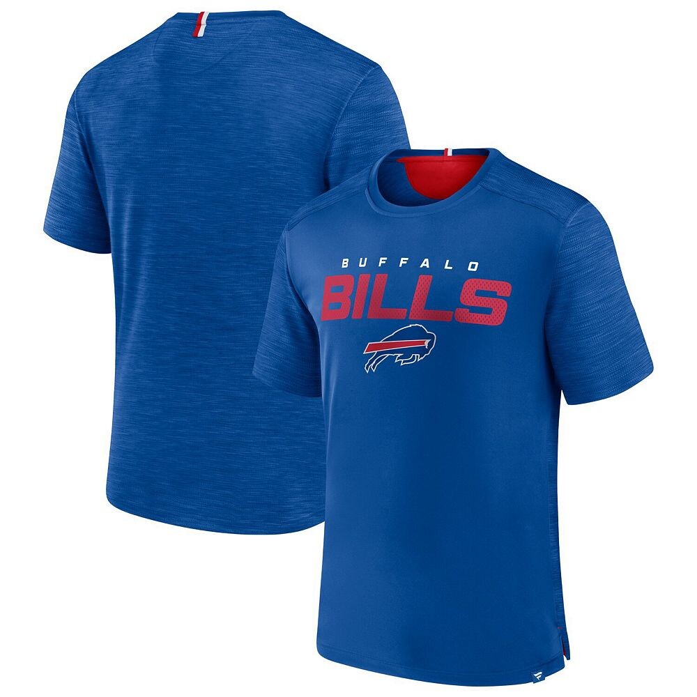 

Мужская футболка Fanatics Royal Buffalo Bills Defender Evo, цвет Bil Blue