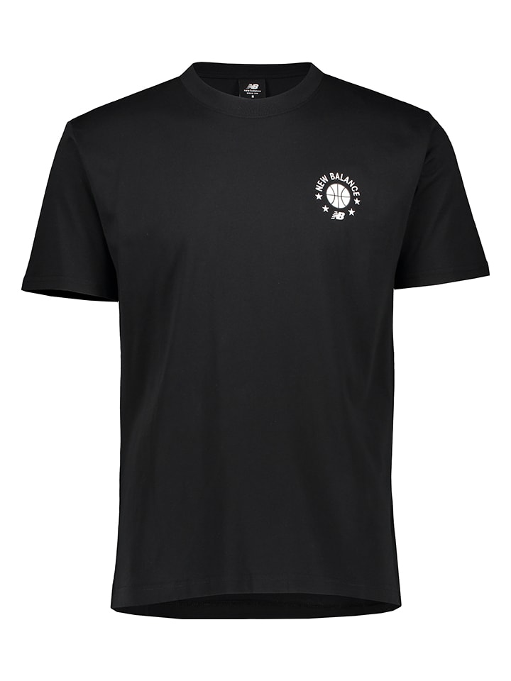

New Balance Черная футболка «Hoops Essentials»