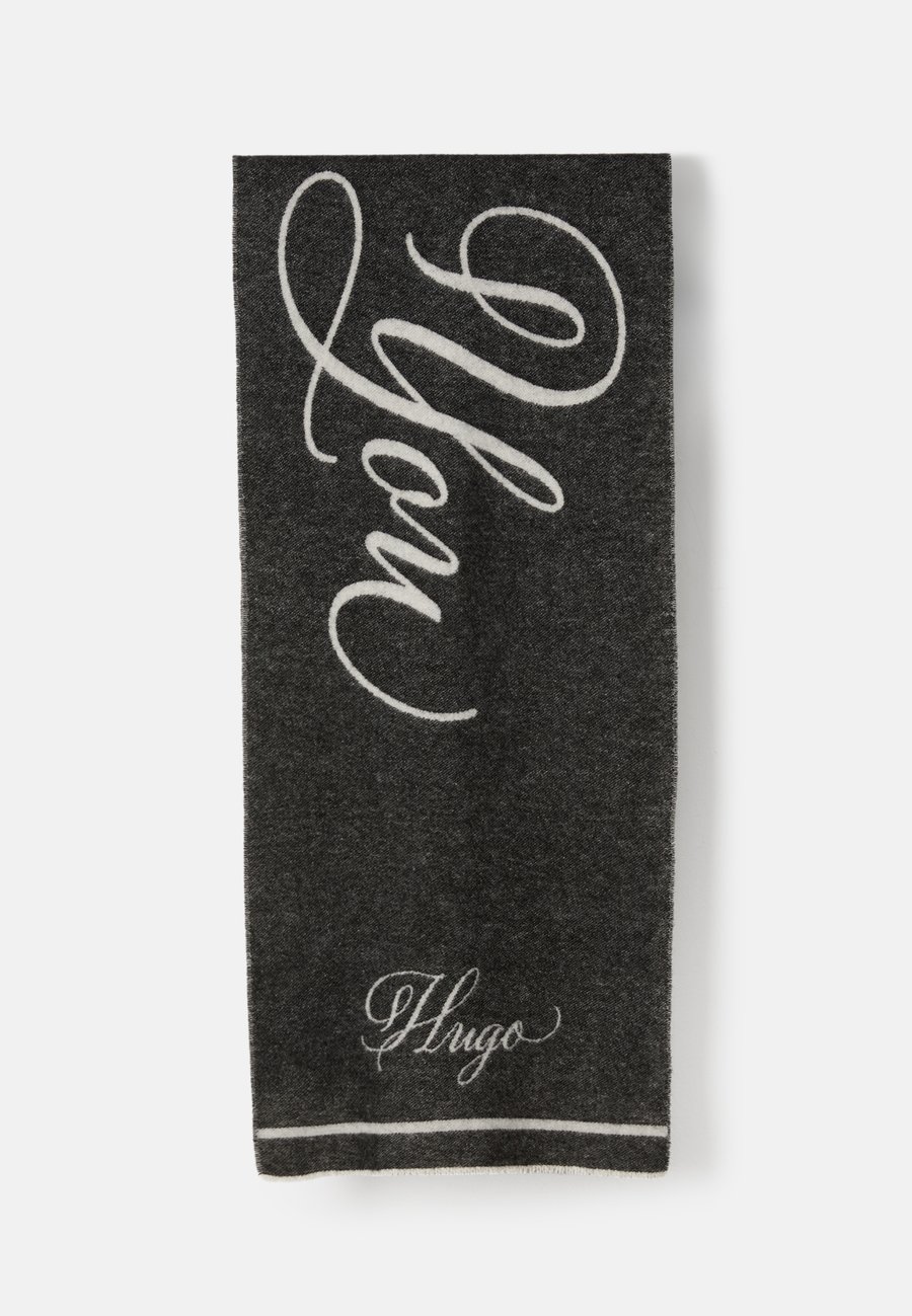 

Шарф HUGO BYANCA, Dark Grey/Beige/Dark Grey