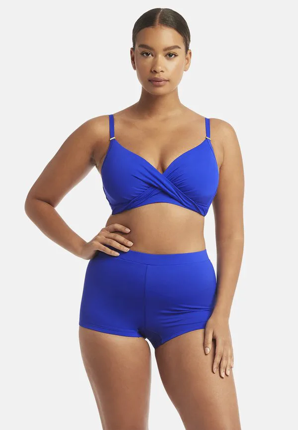 

Верхняя часть бикини essentials с перекрученным передом, размер чашки dd. Sea Level, Blue, Синий, Верхняя часть бикини essentials с перекрученным передом, размер чашки dd. Sea Level, Blue