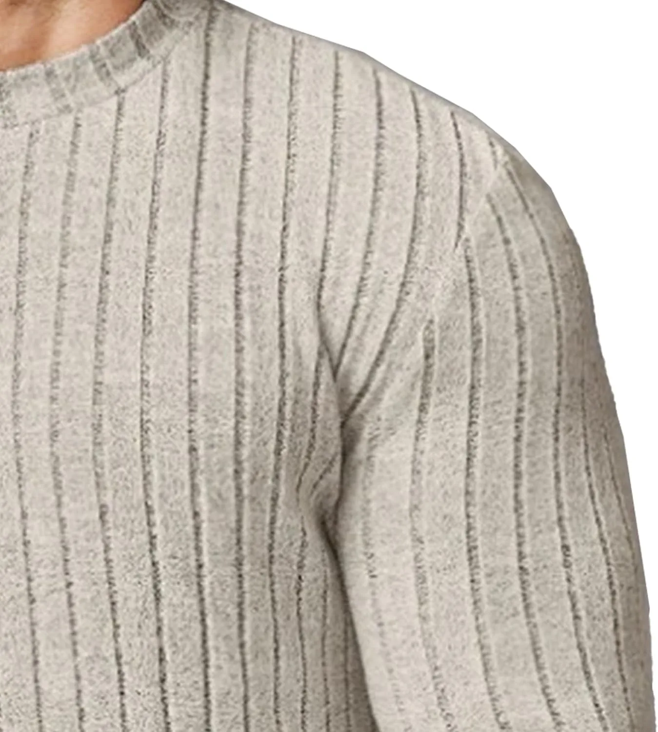Мужской легкий свитер с длинным рукавом Slim Fit — фото 3