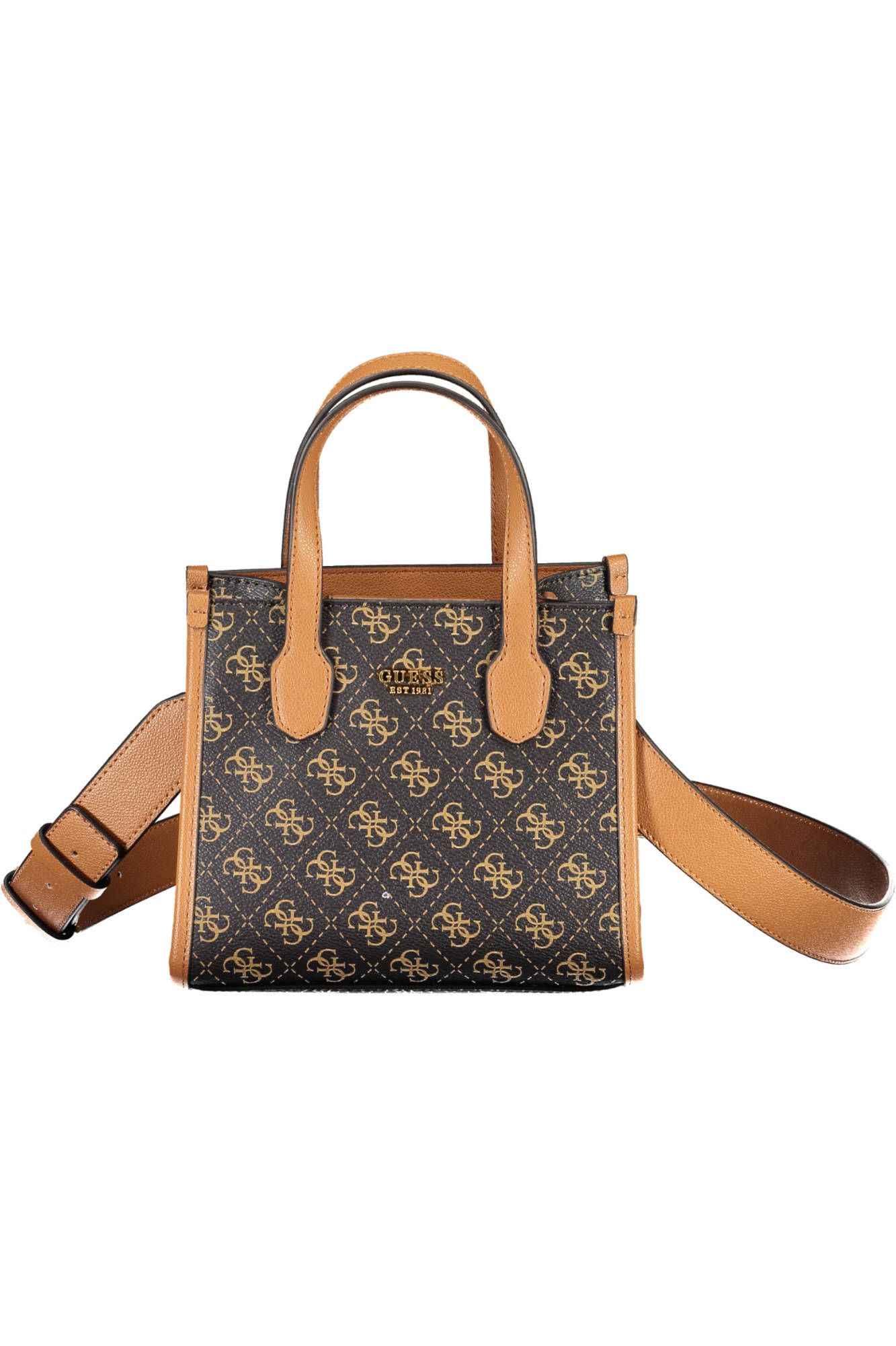 

Коричневая женская сумка из полиуретана Guess Shoes