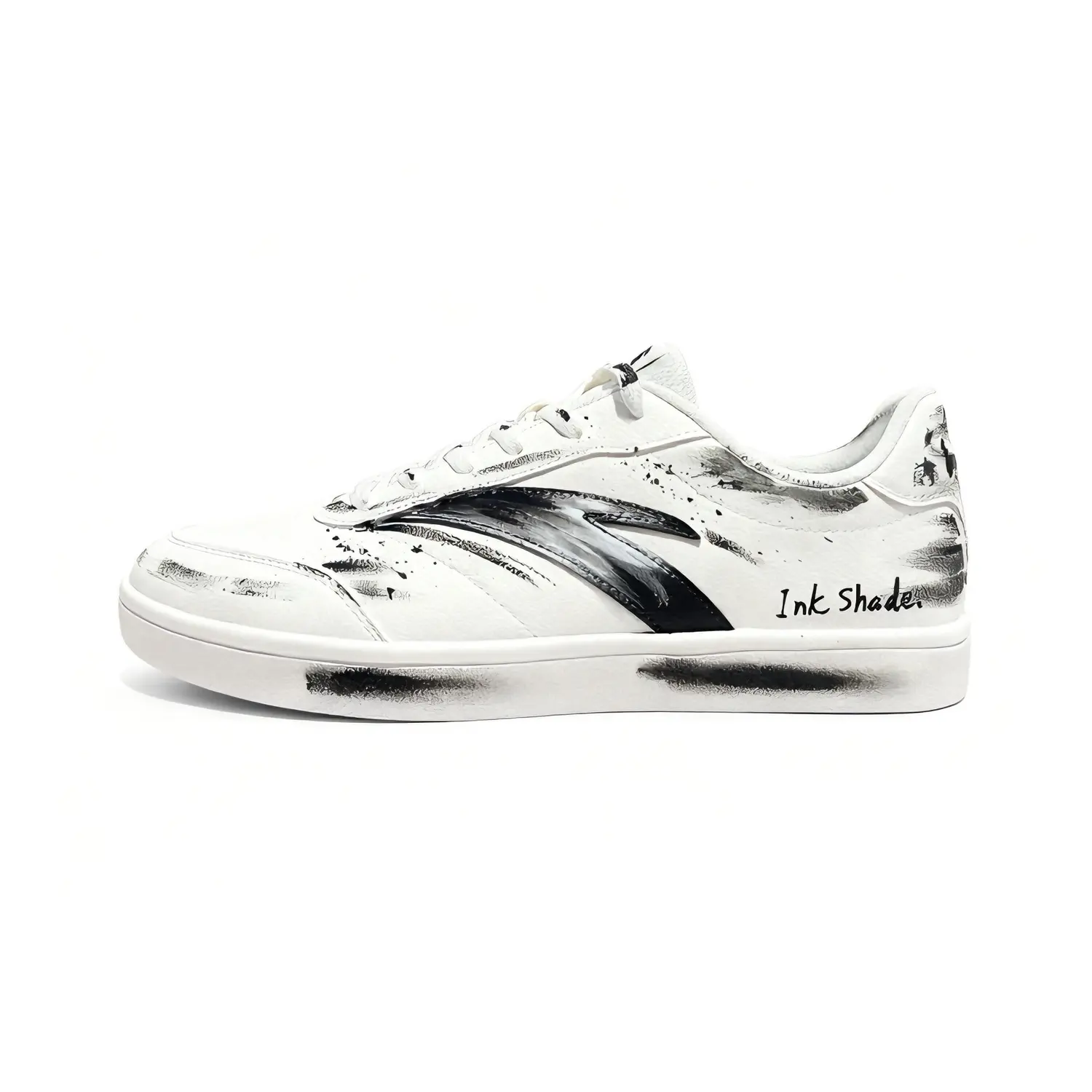 

Anta Мужские низкие скейтборд-кроссовки Active Coverage, износостойкие, легкие, белый и черный