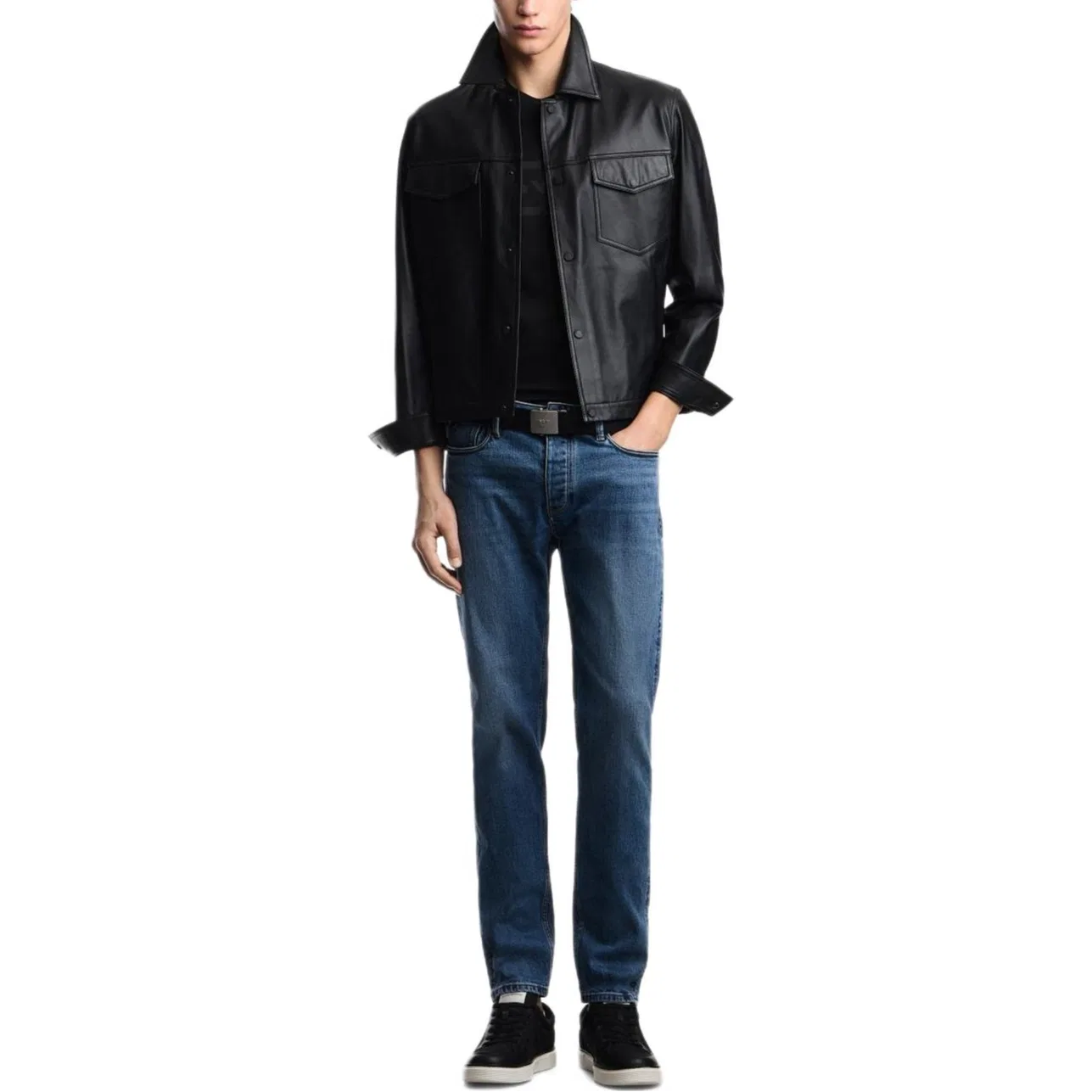 Джинсы светлые EMPORIO ARMANI Jeans Light Blue — фото 3
