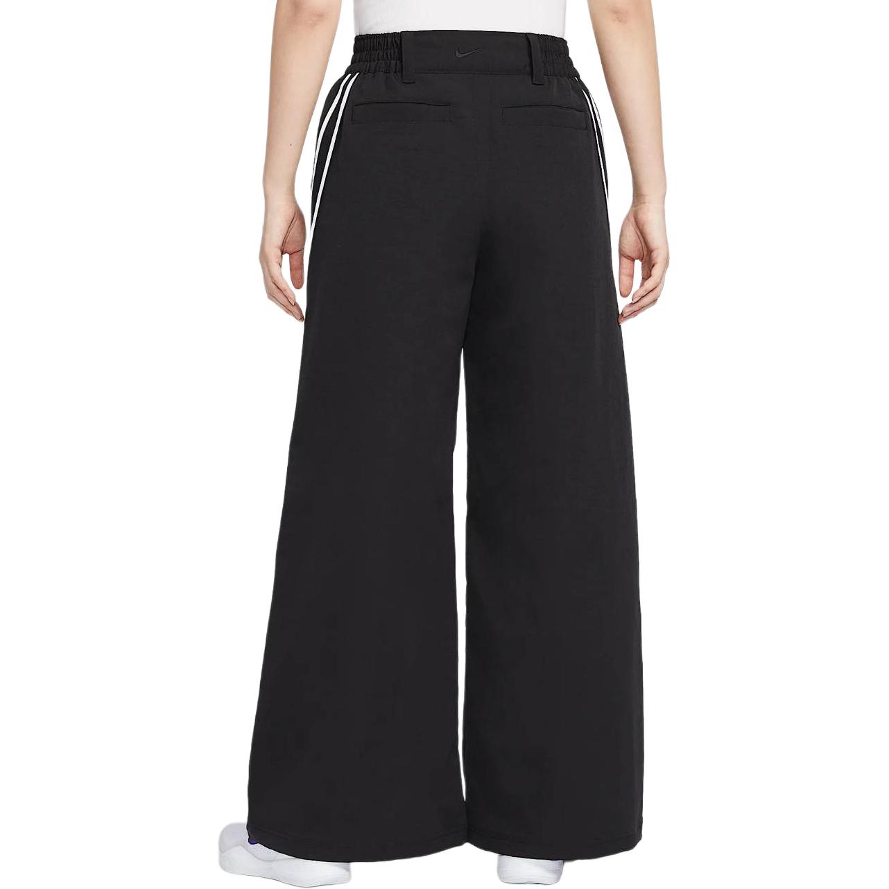 Nike Женские повседневные брюки Dri Fit SS25 Black/White — фото 4