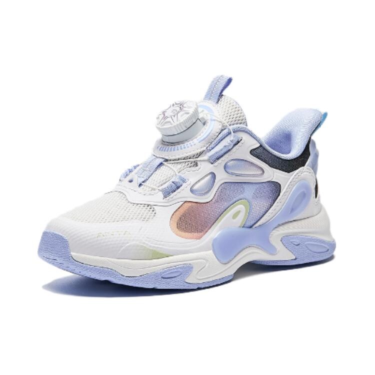 Кроссовки Anta kids Kids Lifestyle Shoes PS Low-top, белый/черный — фото 2
