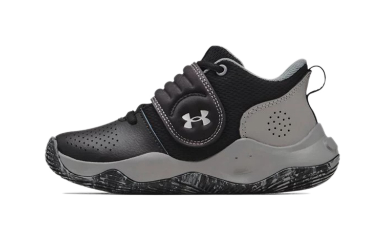 

Детские баскетбольные кроссовки PS Low-top черные/серые Under Armour