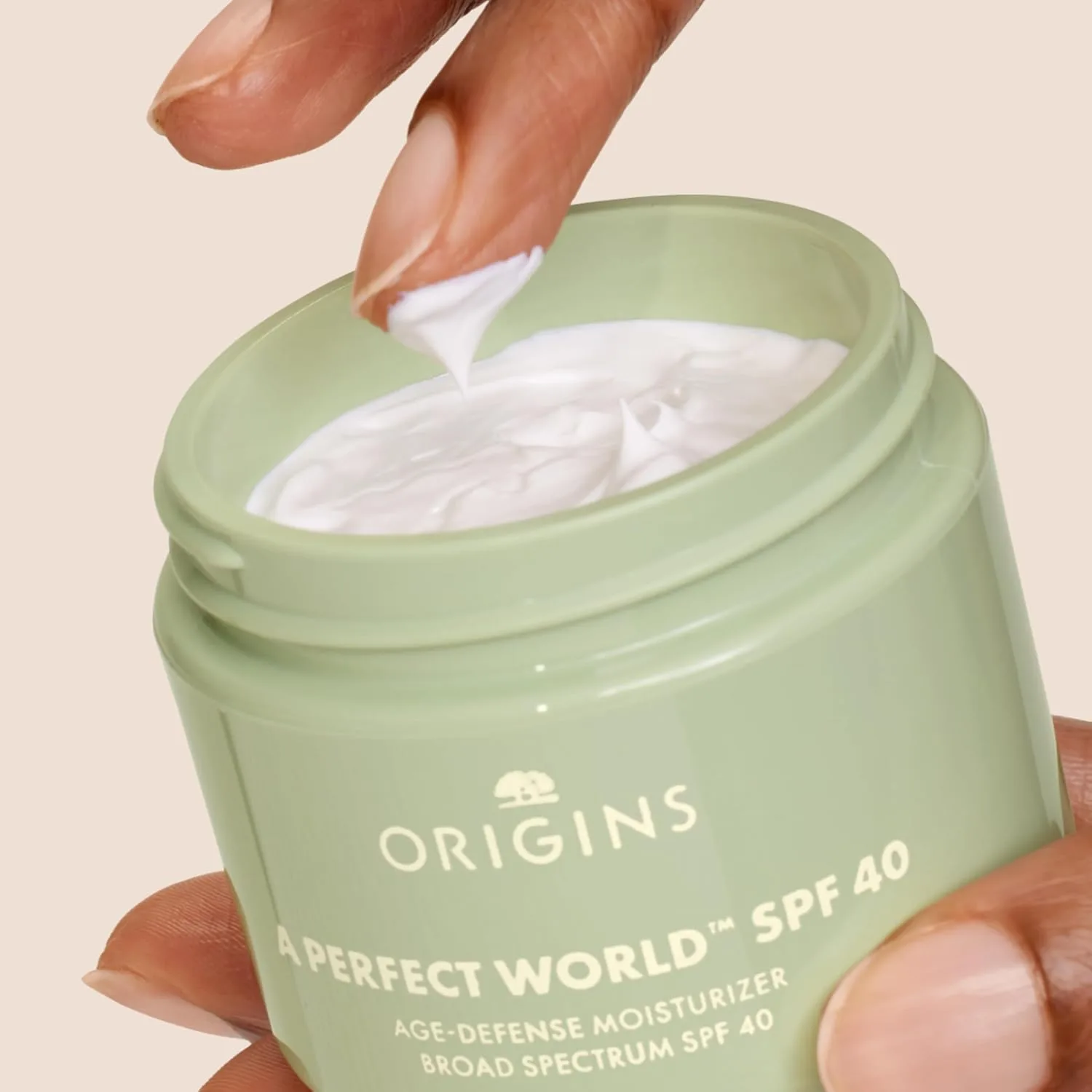 Увлажняющий крем Origins A Perfect World Age-Defense с SPF 40 | Увлажняет и помогает замедлить видимые признаки старения | С антиоксидантами, 48 мл 50 мл (2 шт.), White — фото 3