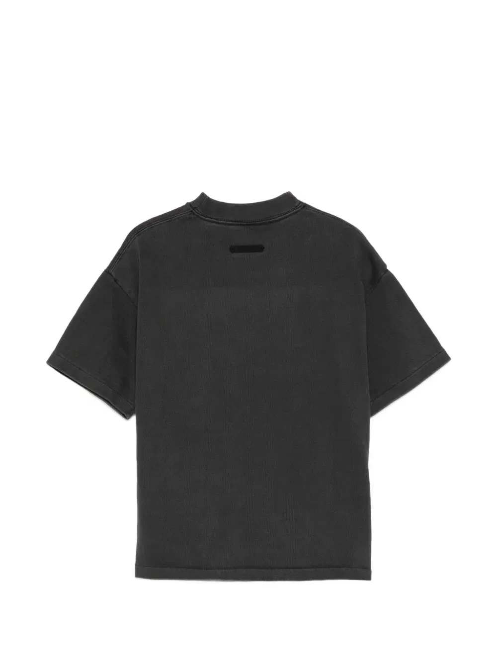 Футболка с круглым вырезом и принтом-логотипом Fear of God Essentials Kids, серый — фото 2