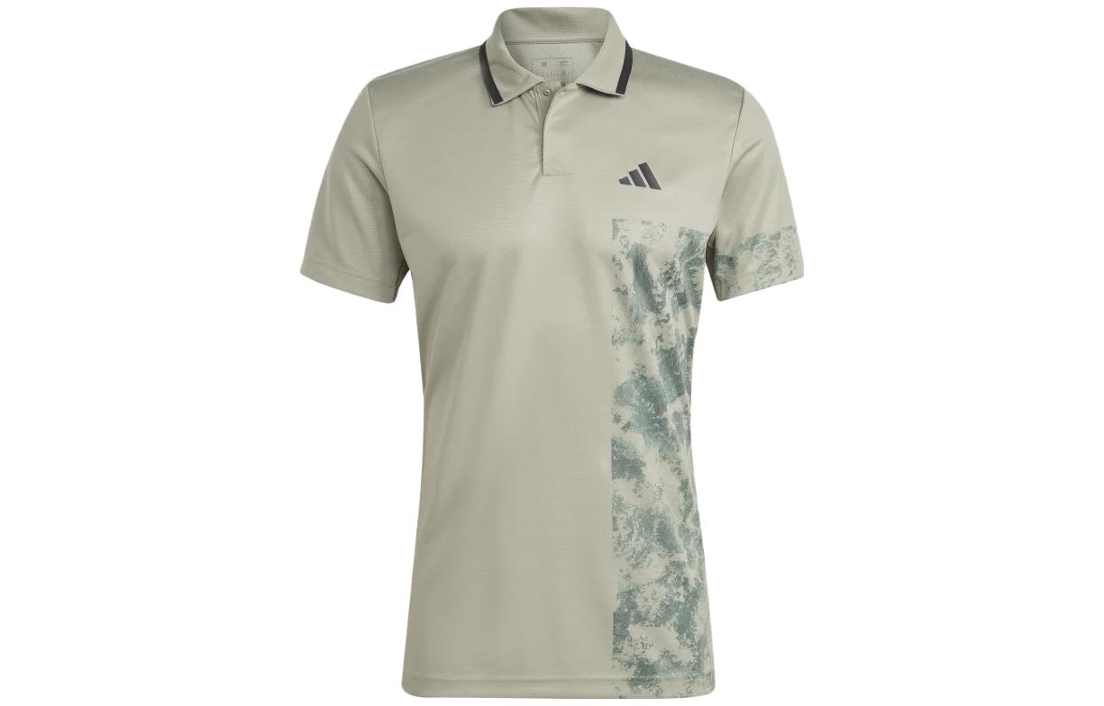 

Adidas Рубашка-поло серии French Open SS23, мужская, цвет Pebble Silver Gray