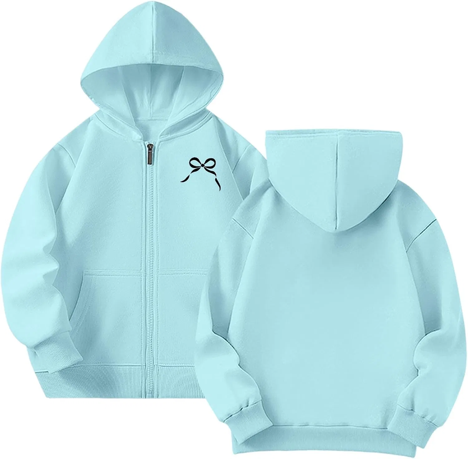 Детский спортивный костюм с принтом, Generic, Light Blue — фото 2
